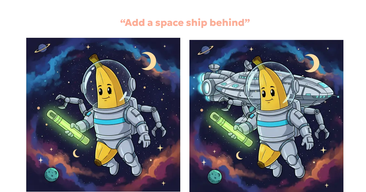 Nano Banana AI image editing features