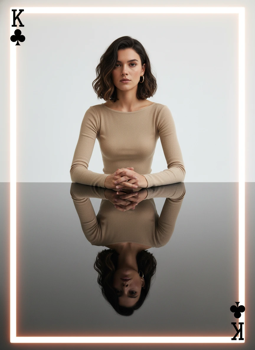 King of clubs playing card