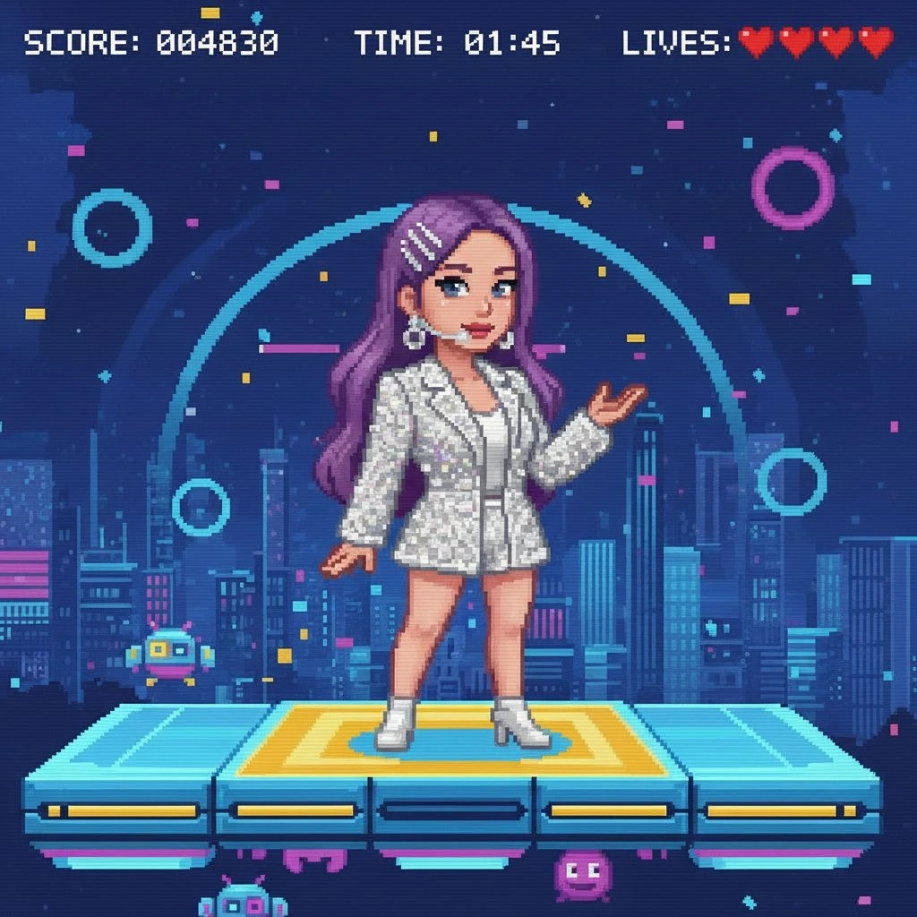 16 bit video game