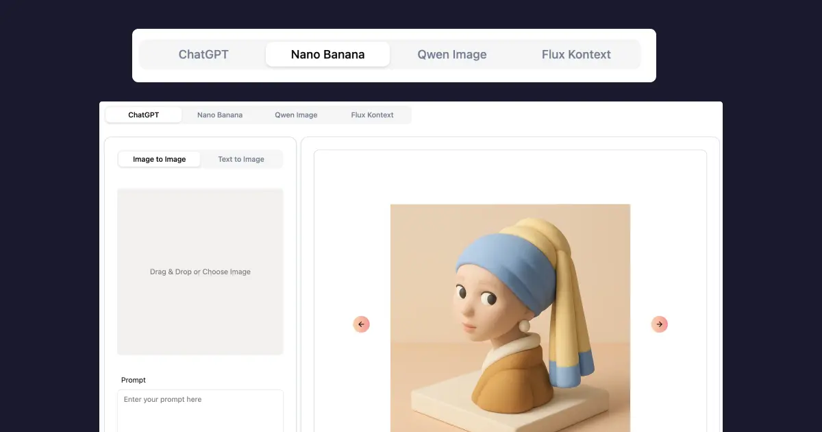 Multi-Model Support Screenshot
