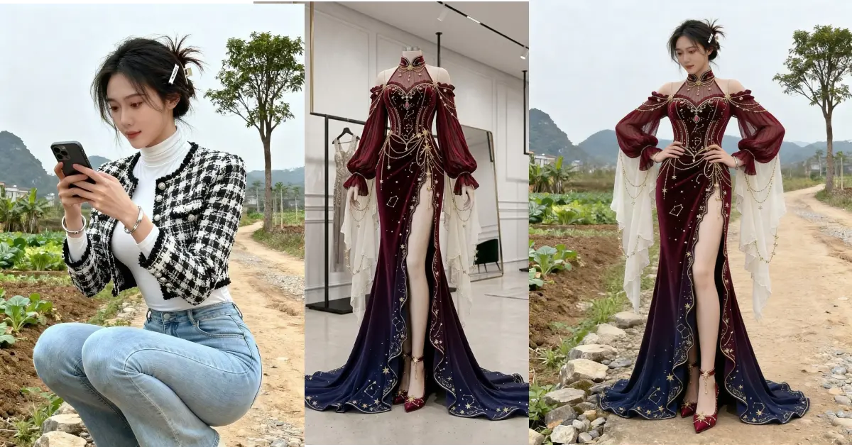 Dynamic action pose transfer