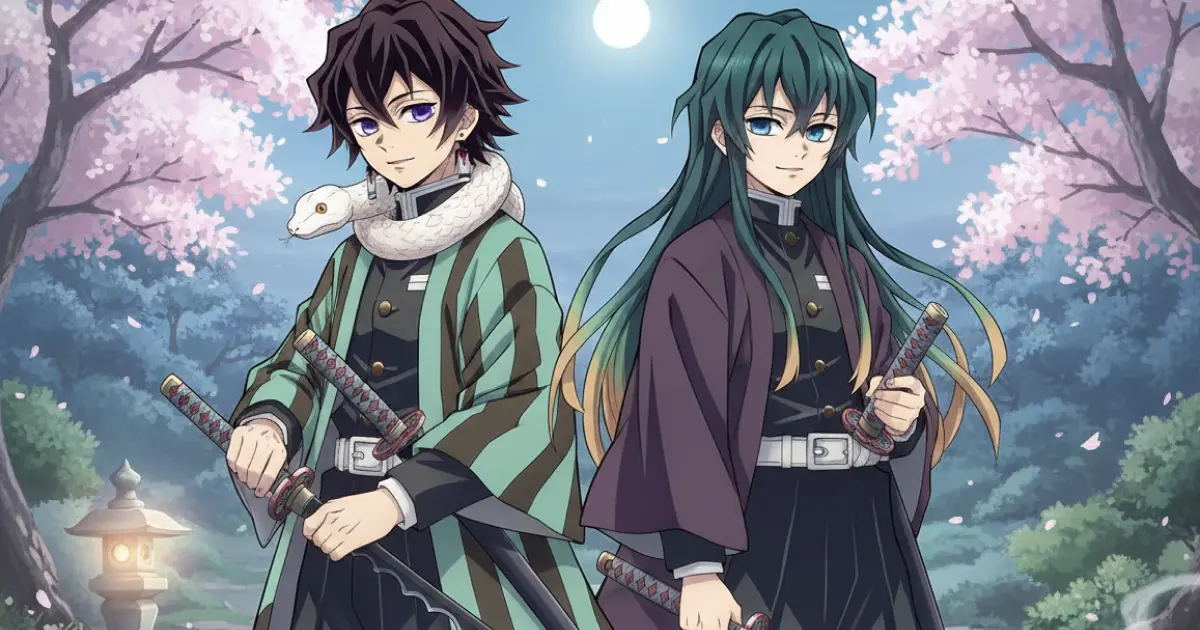 Demon Slayer anime OC animation