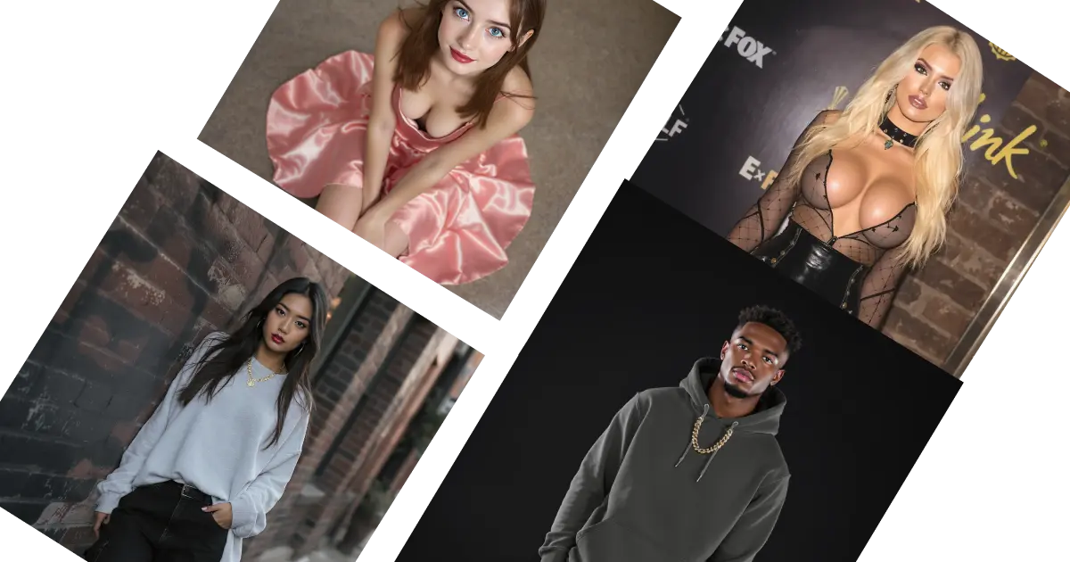 Fast AI influencer generation with privacy