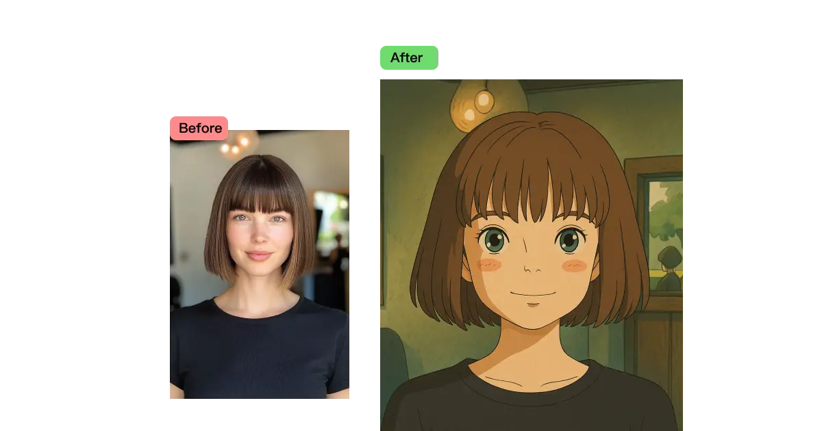 Private and fast AI Ghibli style generator