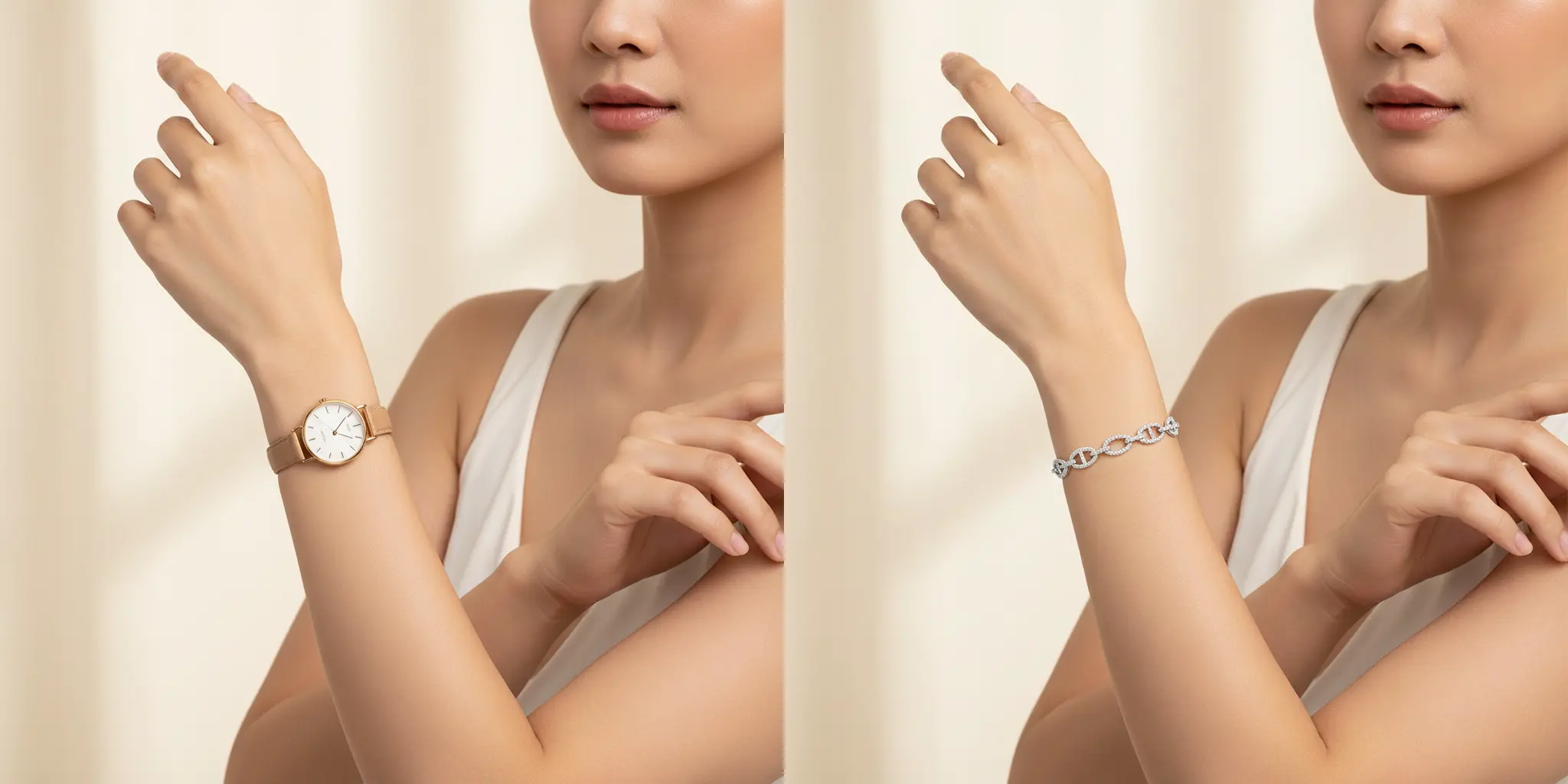 AI Wrist Model for Bracelets