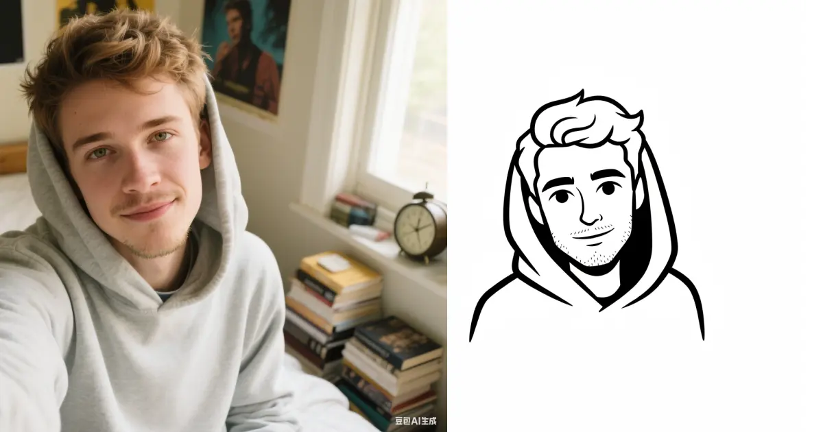 multiple Notion-style avatar variations AI