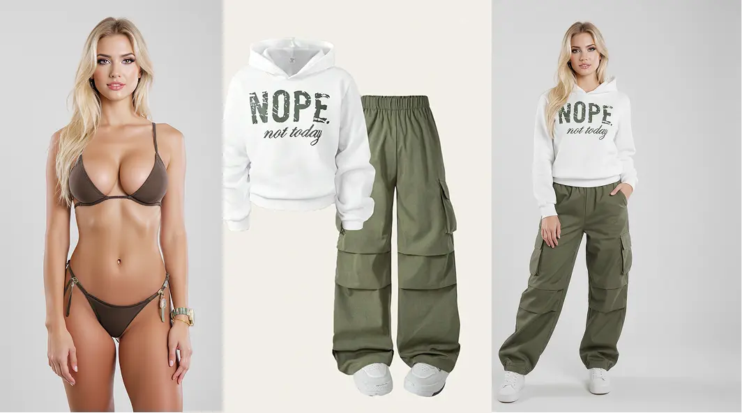 Casual Outfit Try-On